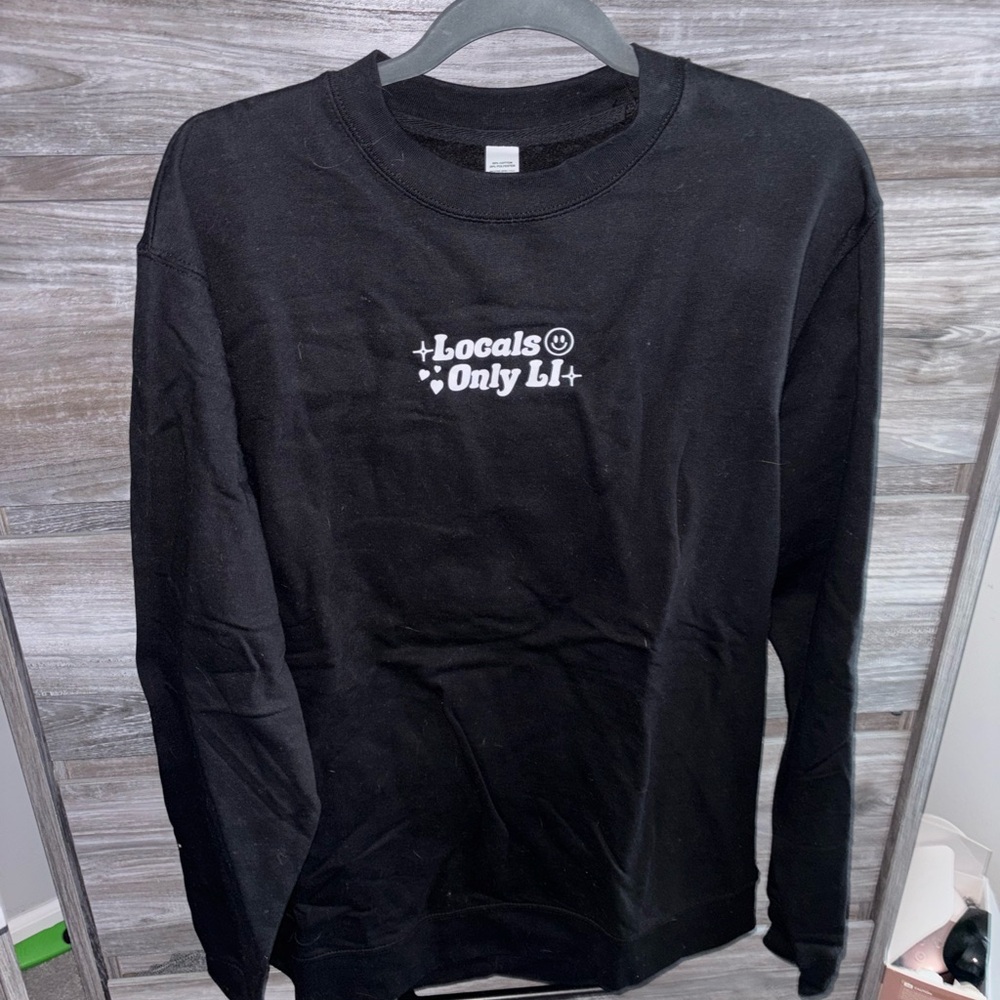 Black Locals Only LI Sweatshirt